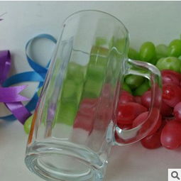廠家直銷創(chuàng)意條紋玻璃扎啤杯 打造爆款促銷禮品，點(diǎn)亮日用百貨新商機(jī)